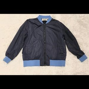 Tory Burch Sports Jacket Navy Blue L Like New